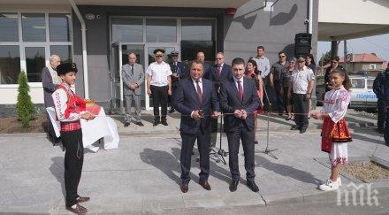 министър терзийски откриването нов участък операцията хитрино беше тест действията мвр видео снимки