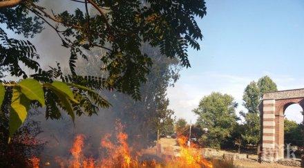 внимание опасност пожари девет области пожарникарите бъдат нокти карта