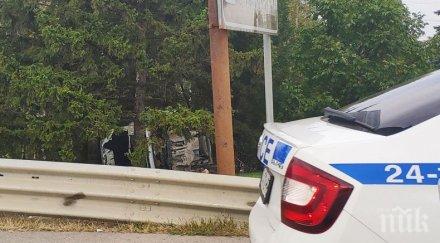 автомобил излетя бояна снимки