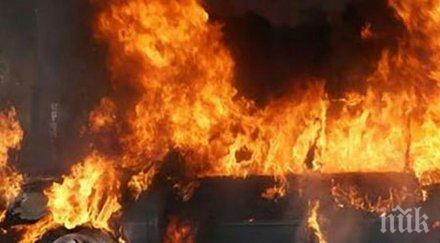 мерцедес пламна факла слънчев бряг