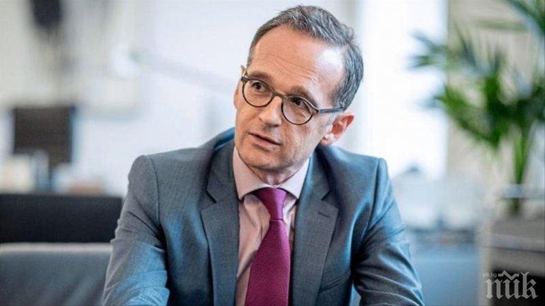 Външният министър на Германия: Ако ОЗХО потвърди резултатите на Навални, санкциите срещу Русия са неизбежни