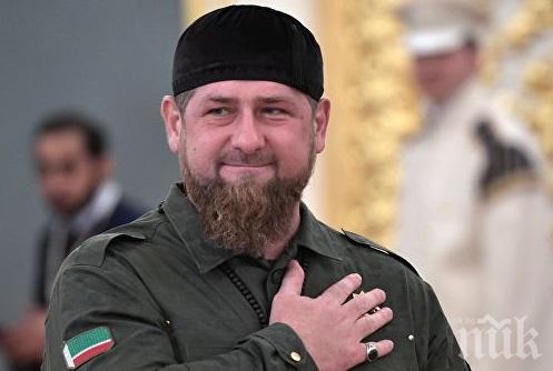 Ръководителят на Чечня Рамзан Кадиров е уверен че руският президент