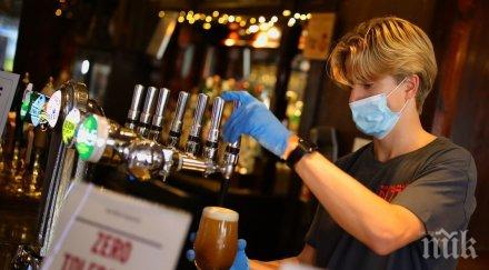 драстично брюксел затварят баровете кафенетата месец