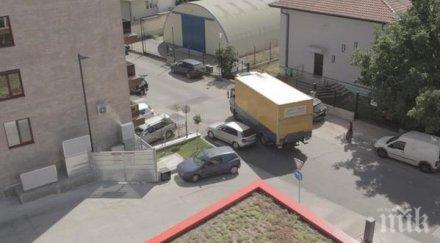 боклуци камиони тормозят блока столичния манастирски ливади запад