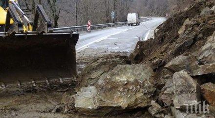 активизира ново свлачище рилския манастир