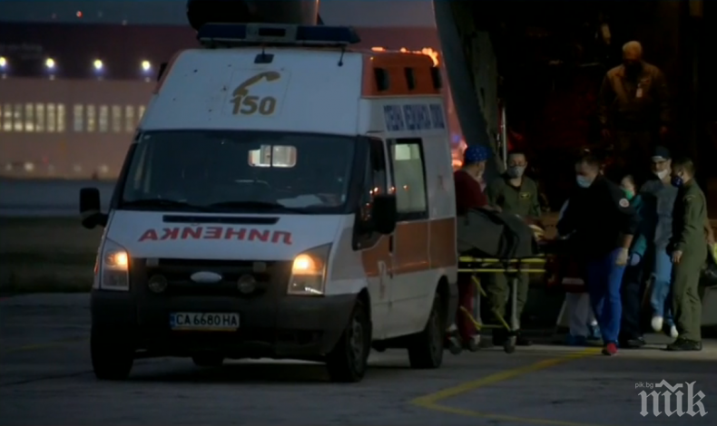 Двете тежко пострадали жени от катастрофата край Лесово вече са транспортирани в София със самолет „Спартан“