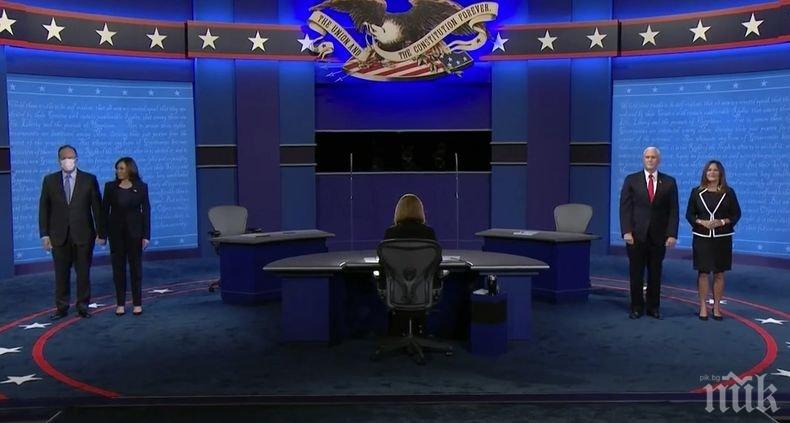 Президентските избори  в САЩ: Вицепрезидентски дебат в Юта (ВИДЕО)
