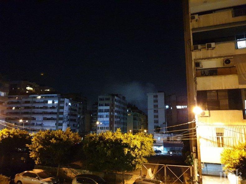 Мощен взрив разтърси квартал на Бейрут (СНИМКИ)