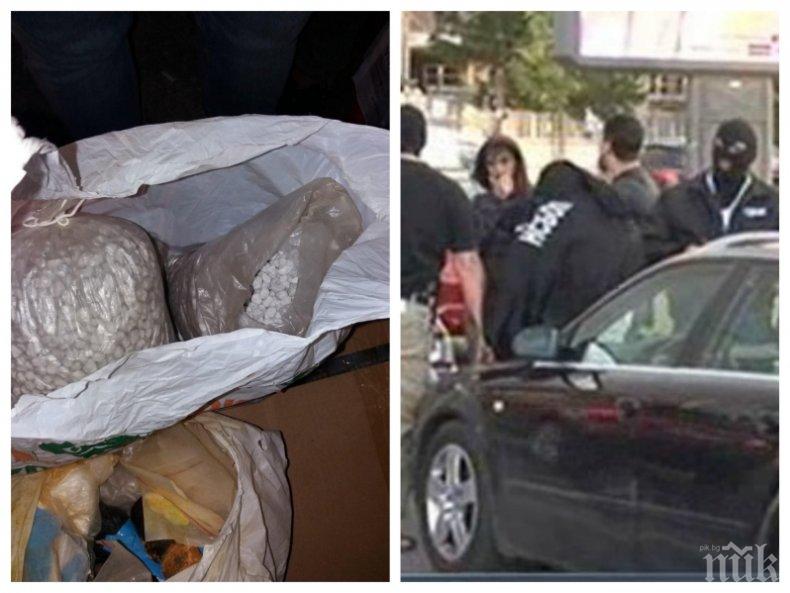ИЗВЪНРЕДНО В ПИК TV: Спецпрокуратурата с горещи разкрития за заловената банда наркопласьори с 200 кг амфетамини - четирима са в ареста, сред тях е Виктор Русия (ВИДЕО)