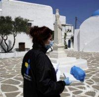 Увеличава се броят на интубираните пациенти с коранавирус в Гърция