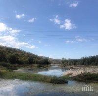 Засега няма опасност от преливане на Струма и Места