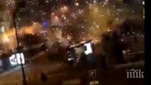 Екстремисти нападнаха полицейски участък в Париж (ВИДЕО)