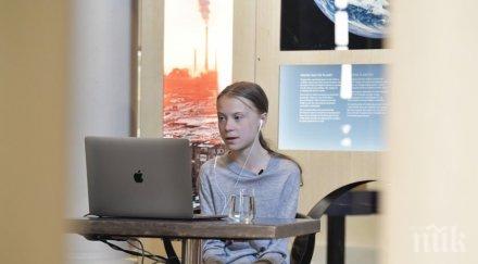 грета тунберг агитира американците против тръмп