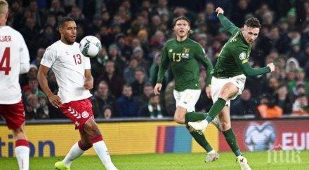 коронавирус националния тим футбол ирландия