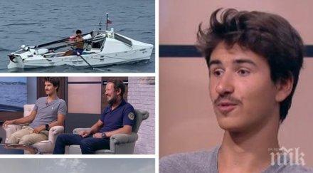 адреналин стефан максим иванови приключенията около прекосяването атлантика лодка каузата застанаха миг сме губили надежда успеем