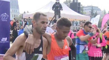мароканци спечелиха софийския маратон рекорд трасето