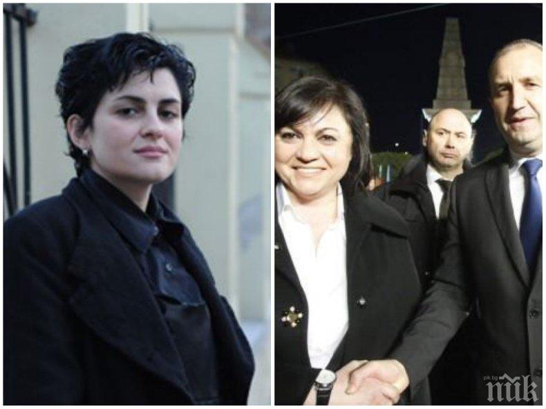 Калина Андролова съсипа Нинова: Никога не е имало такава жестока тъпотия в БСП! Партията върви на довиждане