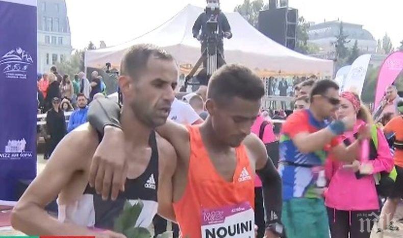 Мароканци спечелиха Софийския маратон с рекорд на трасето