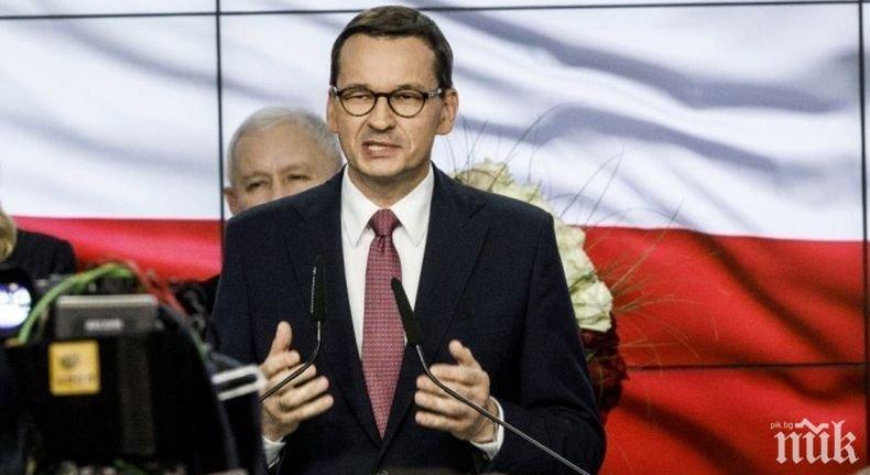 Премиерът на Полша се самокарантинира заради контакт със заразен