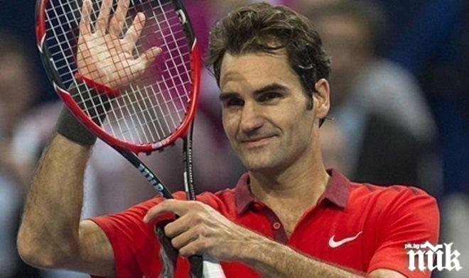 Роджър Федерер няма да пропусне само предстоящото Открито първенство на