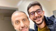 Сашко Кадиев с емоционална честитка към Куркински: Ти ме научи на актьорлък, дано не съм те разочаровал много