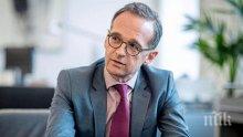 Външният министър на Германия: "Северен поток-2" ще бъде завършен, но още не е ясно кога