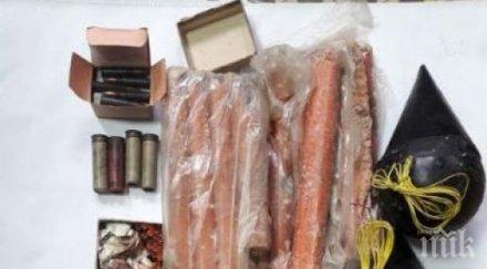 незаконен взрив боеприпаси откриха септември пазарджик