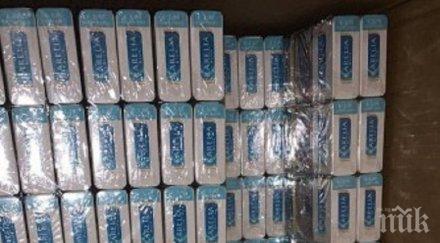 полицията пловдив задържа мъж стека незаконни цигари