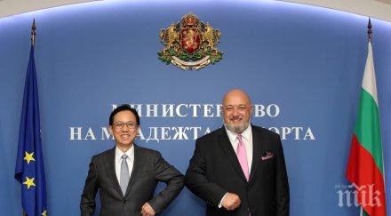 красен кралев срещна посланика япония