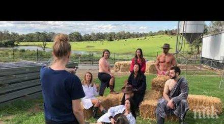 студентки ветеринарна медицина снимаха голи крави заради закъсали фермери снимка