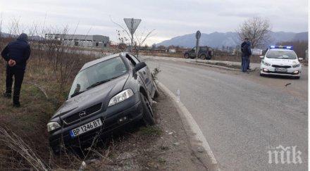 тежка катастрофа блокира движението пътя разград търговище
