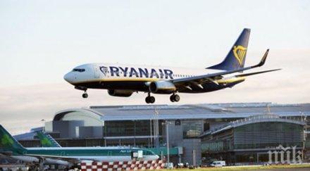 райънеър съкращава драстично полети зимния период