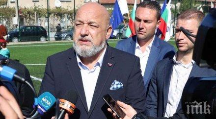 министър кралев спазваме мерките мачовете санкции