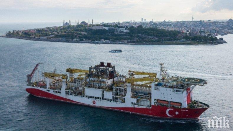 Ердоган се похвали: Открихме природен газ в Черно море с обем от 405 млрд. куб.м