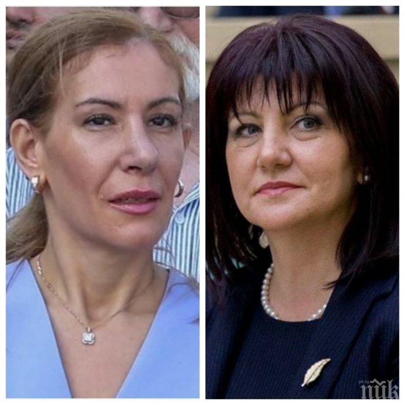 Николина Ангелкова с мощна подкрепа за Караянчева: Новата коалиция БСП-ДПС гони политически дивиденти!