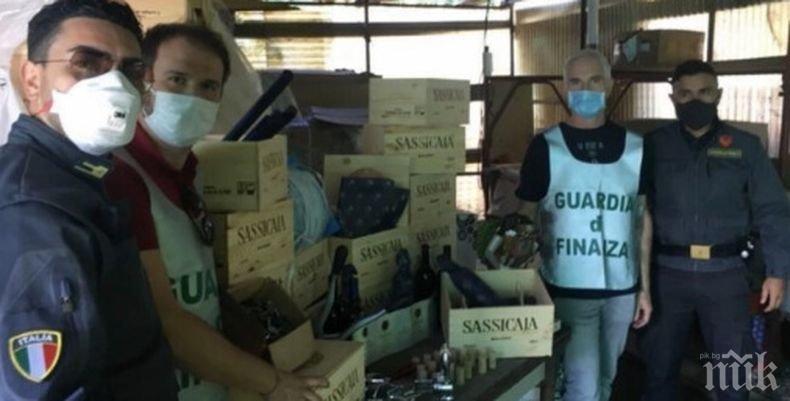 В Италия удариха фалшификатори на най-изисканото вино в света