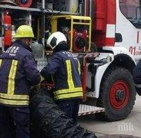 Пожар избухна в автосервиз във Варна
