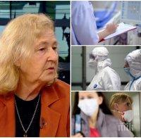 Вирусологът проф. Мира Кожухарова: При нас епидемията много закъсня