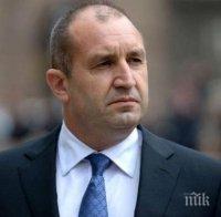 Радев пристигна в Естония