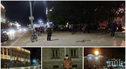 пак нулев ден метежа хора препречват булеварда камион снимки