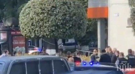 въоръженият похитител грузия освободи повечето заложници