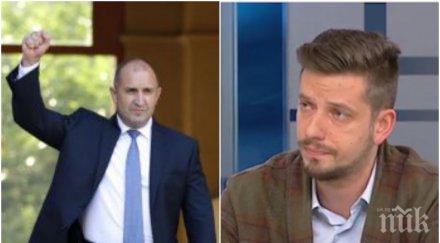 социолог разби радев острите критики поставиха политическия ъгъл