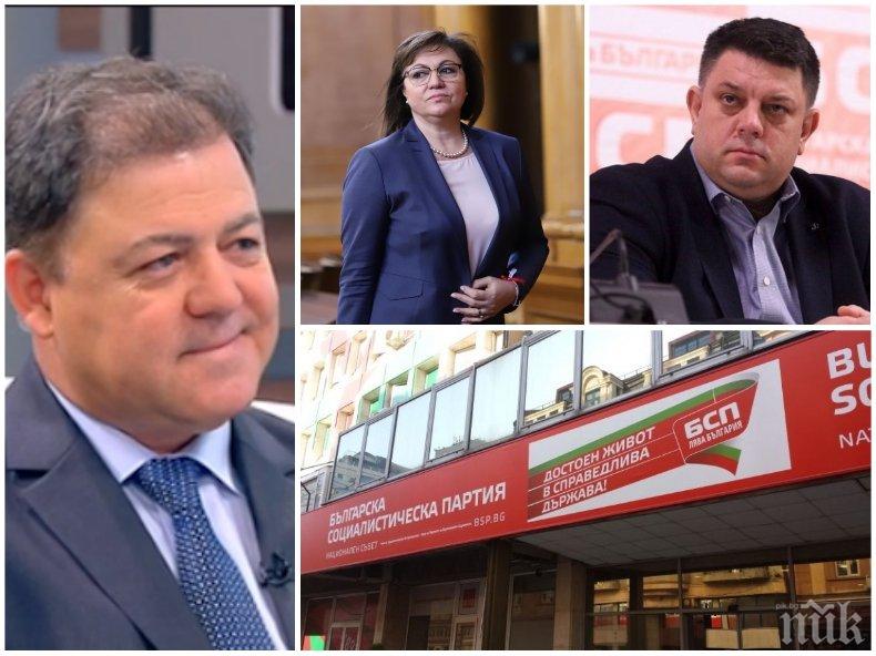 БЗНС скочиха на БСП: Правителството им в сянка е нагло предупреждение за опасно евразийско бъдеще за България! Атанас Зафиров е популярен с действията си като защитник на проруското влияние в българската отбрана