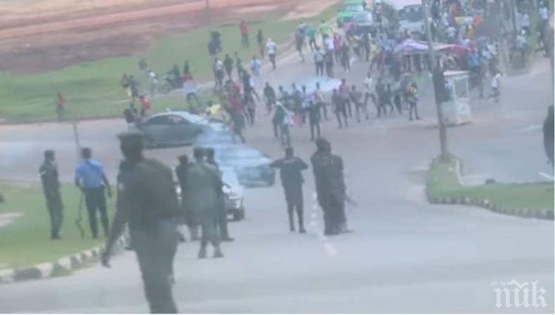Убиха мирно протестиращи в Лагос (ВИДЕО)