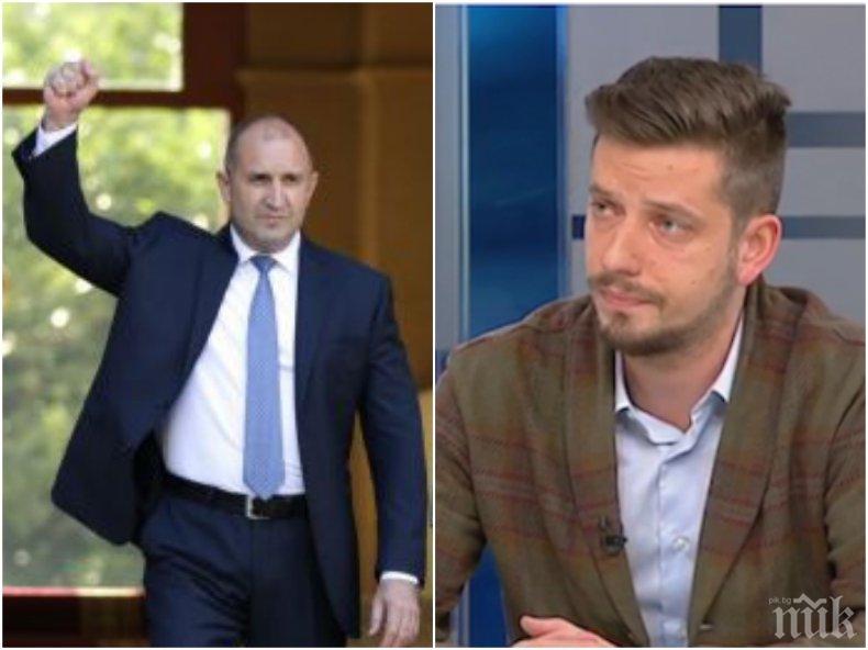 Социолог разби Радев: Острите критики го поставиха в политическия ъгъл 