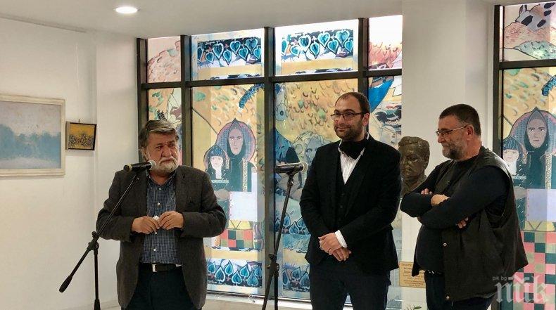 Вежди Рашидов присъства на представянето на колекцията на писателя Христо Стоянов в Пловдив