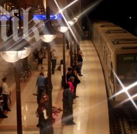 В метростанция 