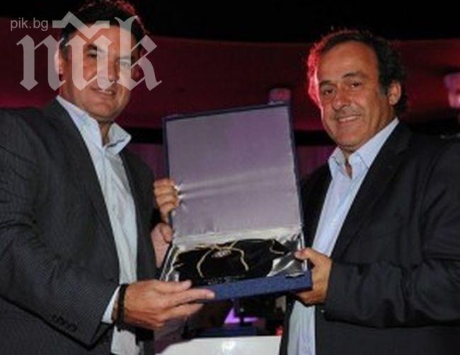 Мишел Платини: Стадионът на България не е мой проблем