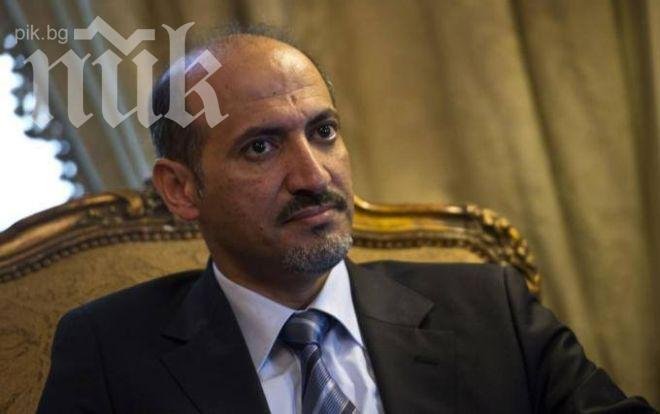 Лидерът на сирийската опозиция зове арабските страни да подкрепят САЩ