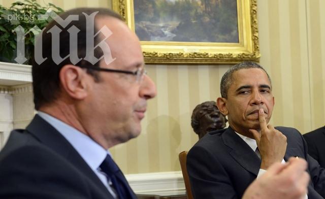 Франсоа Оланд се натиска за водеща роля в сирийската операция 